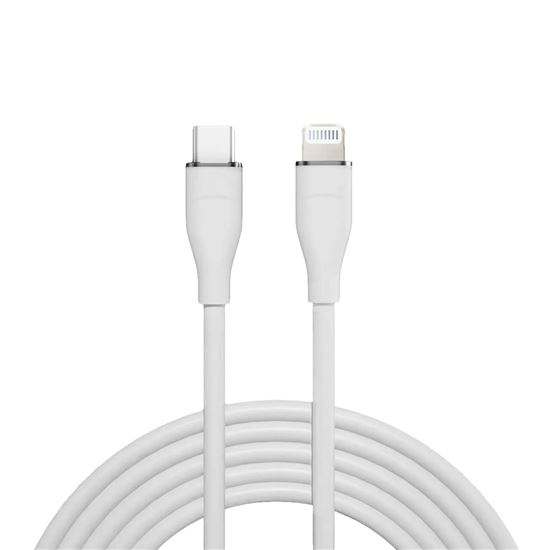 Kábel SOLIGHT SSC1902-S USB-C/Lightning 2m White