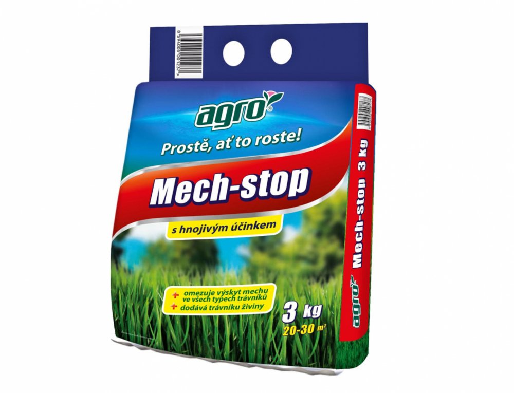 Přípravek proti mechům AGRO MECH-STOP 3kg