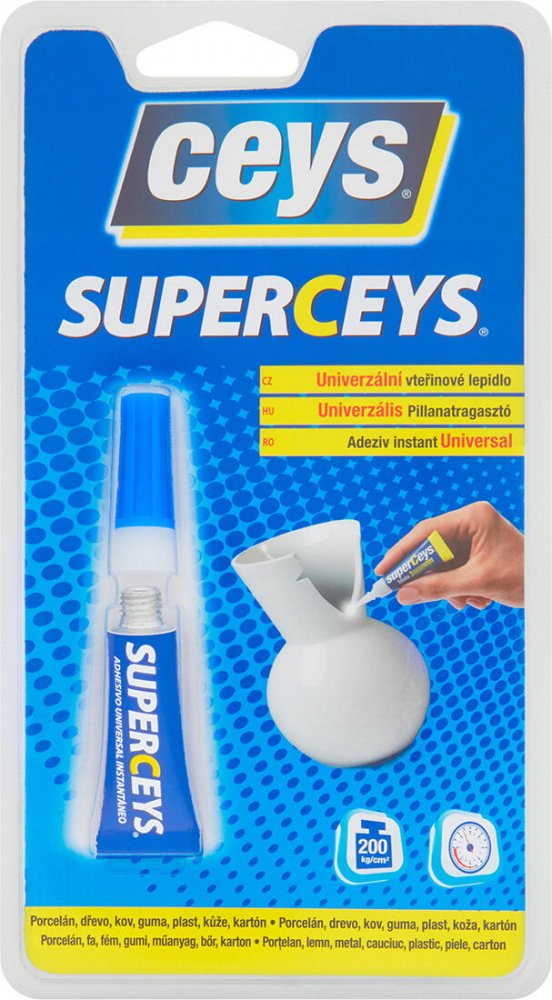 lepidlo sekundové 3g Superceys (1kapka 3 sekundy)