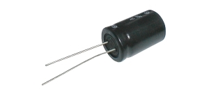 Kondenzátor elektrolytický 10M/400V 18x36-5 105 ° rad.C