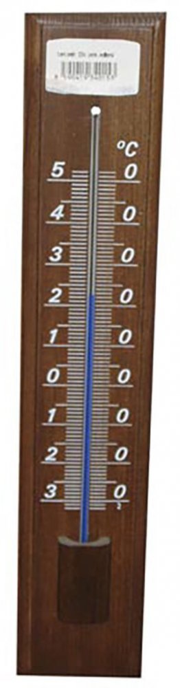 teplomer vonkajšie D34 32cm dřev.mořený