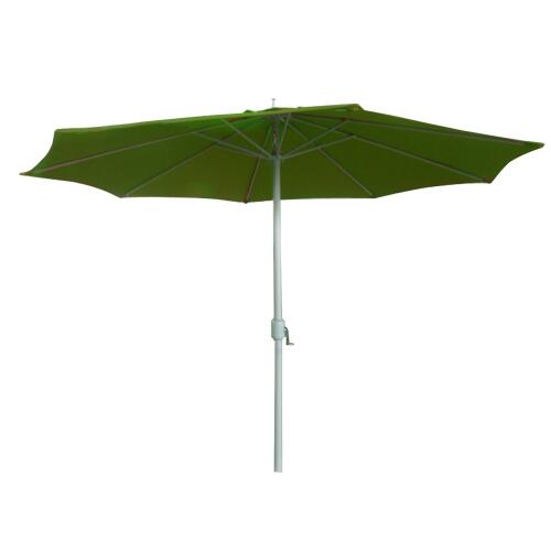 slnečník oceľ 300cm pr.tyče 4,8 / 3,8 cm zelený