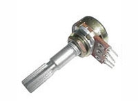 Potenciometer 500K/N mono 6/30mm