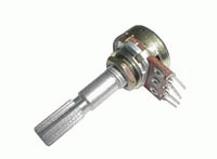 Potenciometer 5K/N mono 6/30mm