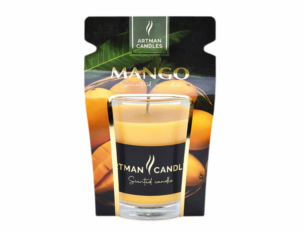 Svíčka ve skle FOR YOU Mango vonná 130g