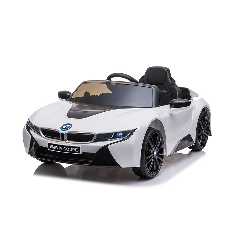 Detské elektrické auto BMW i8 Coupe biela/white