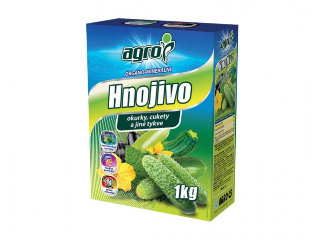 Hnojivo AGRO organo-minerálne na uhorky a cukety 1kg