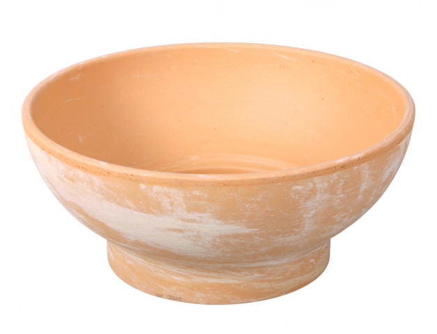 Žardinky PLANTER M keramická béžový melír veľká O 38x15cm