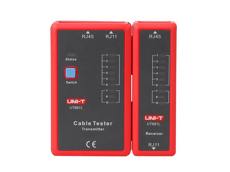 Tester kábla UNI-T UT681L (RJ45, RJ11)