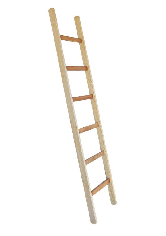 rebrík drevený 6pr. 1,9m