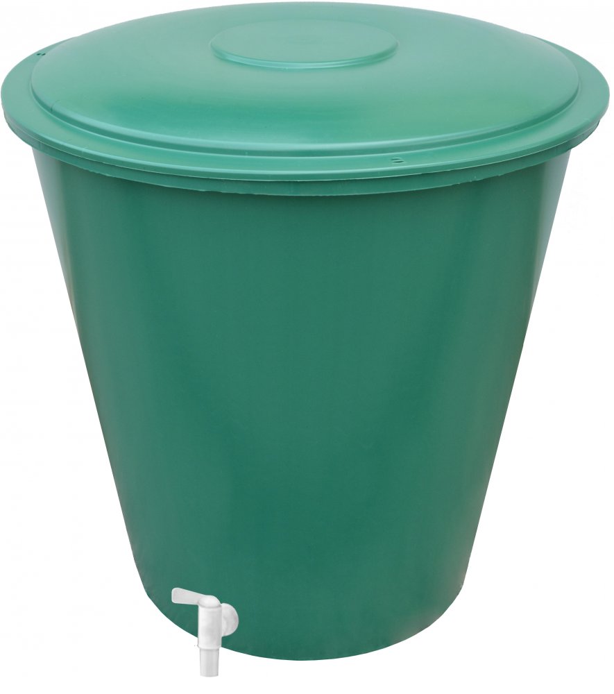 sud na dešť.vodu PH s kohútikom + veko 200l