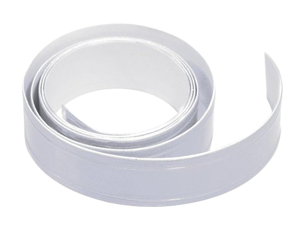 Reflexná páska samolepiaca 90cm x 2cm strieborná COMPASS 01585