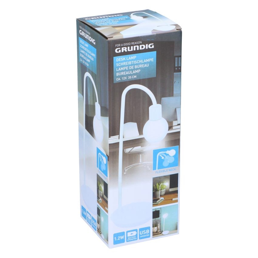 GRUNDIG Stolová lampa LED USB 35 cmED-249615