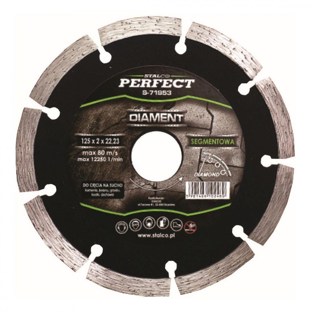 kotúč diamantový segmentový STALCO 125mm