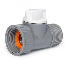 adaptér s ventilom, vnútorný a vonkajší závit 3/4 ", WL-2232, WHITE LINE