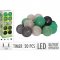 PROGARDEN Světelný řetěz LED 20 ks zelená / šedá KO-AF5000560