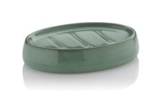 KELA Miska na mydlo Liana keramika zelená KL-23624