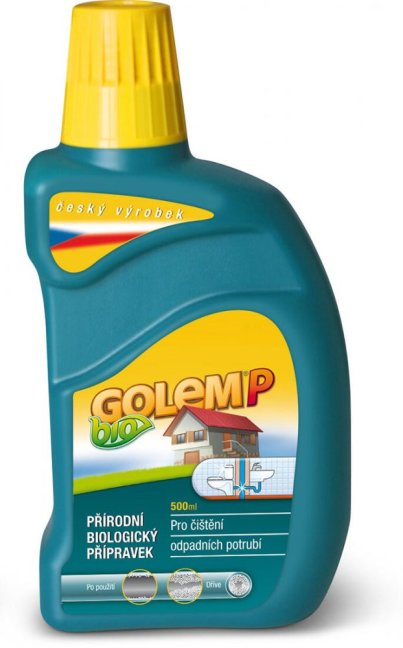 přípravek BIO GOLEM P pro čištění odpad.potrubí 500ml