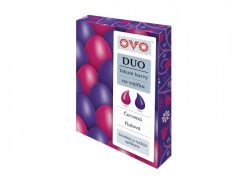 OVO DUO Farba na vajíčka červená a fialová 2x20ml