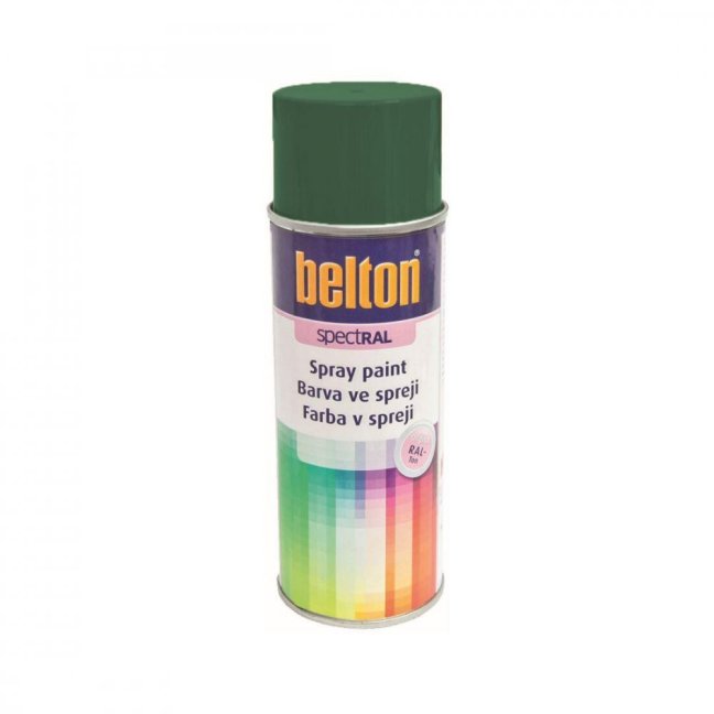farba v spreji BELTON RAL 6005, 400ml zelený mechová