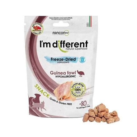 I´M DIFFERENT - Snack s perličkou - Mrazem sušený pamlsek