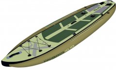 Paddleboard pádlovací prkno 330 cm s kompletním příslušenstvím zelená