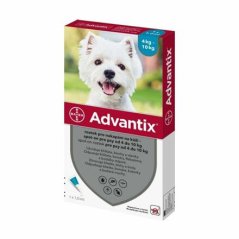 BAYER - Advantix - Spot on proti klíšťatům pro psy od 4 do 10 kg