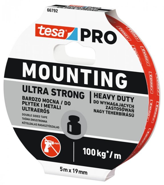 páska montážna Ultra Strong 19mmx5m TESA