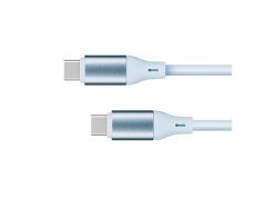 Kábel KRUGER & MATZ KM1269-1BL USB-C/USB-C 1m Blue