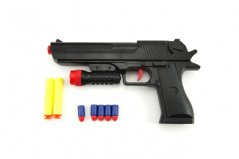 Dětská pistole TEDDIES GLOCK na pěnové náboje 30 cm