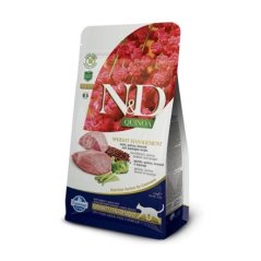 N&D - Quinoa Cat - Weight Management Lamb & Broccoli - Krmivo ke
                        snížení nadměrné váhy balení 300 g
                    