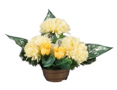 Kvetina CHRYZANTÉMA JESEŇ aranžmán v miske 38cm