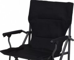 PROGARDEN Židle kempingová REDCLIFFS skládací černá KO-FE2000070