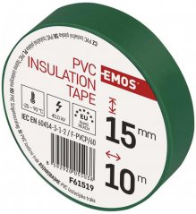 páska izolační 15mmx10m PVC ZE