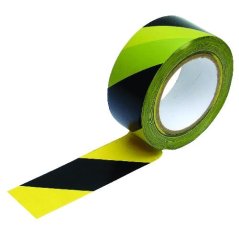 páska výstražná 48mmx33m žltý-čierny samolepiace