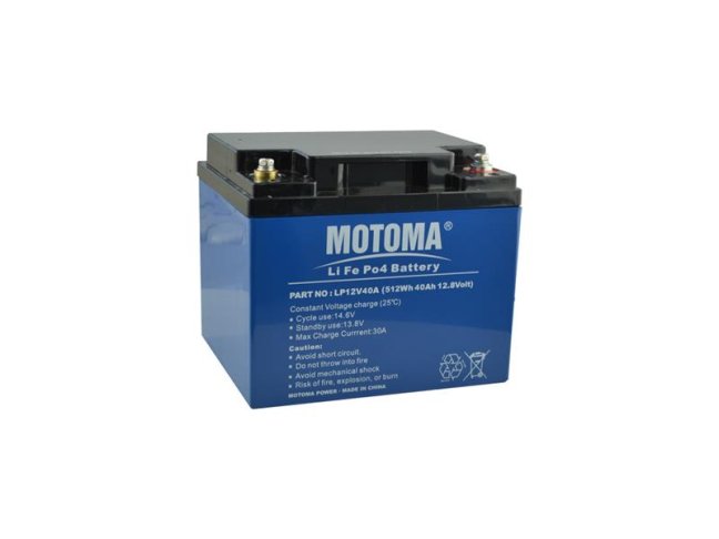 Batéria LiFePO4 12V/40Ah MOTOMA pre soláry