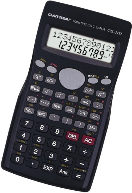 Kalkulačka Catiga 102CS, vedecká