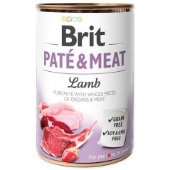 BRIT Paté & Meat Lamb balení 400 g