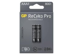 Batéria AAA (R03) nabíjací 1,2V/800mAh GP Recyko Pro 2ks