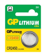 Baterie CR2450 GP lithiová