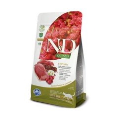 N&D - Quinoa Cat - Urinary Duck & Cranberry - Pro správnou funkci
                        močového ústrojí balení 300 g
                    