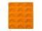 Forma na pečenie ORION Rohlíček 15 silikón oranžová