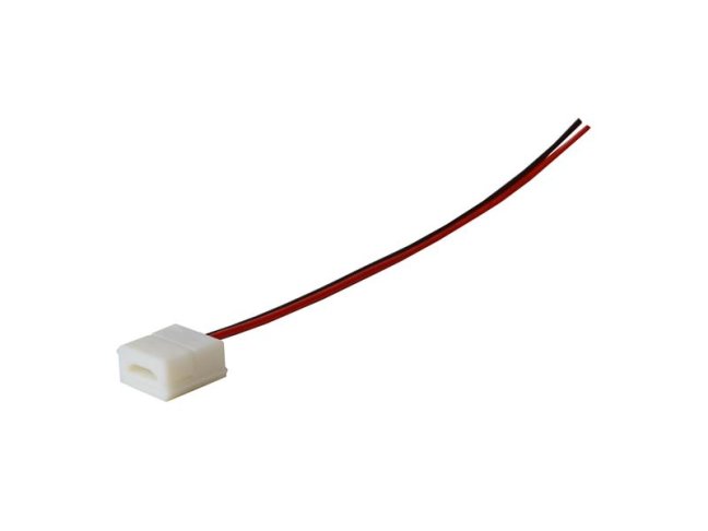 Konektor nepájivý s vodičem pro LED pásky o šířce 10mm 5050 IP65