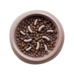 STEFANPLAST - Chic - Protiskluzová miska proti hltání pro psy a kočky 1000 ml barva Tyrkysová