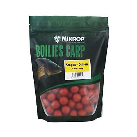 MIKROP - Boilies Carp pre ryby - 20 mm balenie Scopex-kalmáre