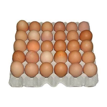 Plato na vajcia z nasávanej kartonáže na 30 ks vajec