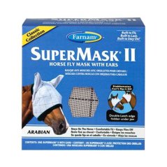 DOPRODEJ - FARNAM - SuperMask II. Classic - Maska proti hmyzu - ARAB s ušima barva Modrá