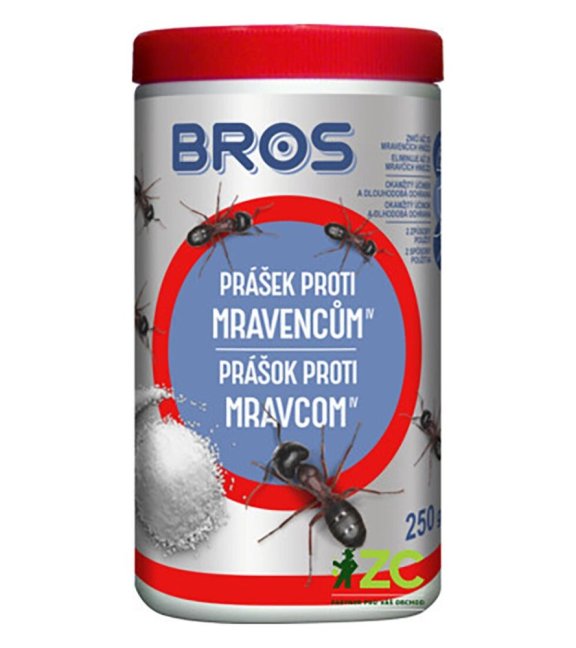 prípravok na mravce 250g prášok BROS