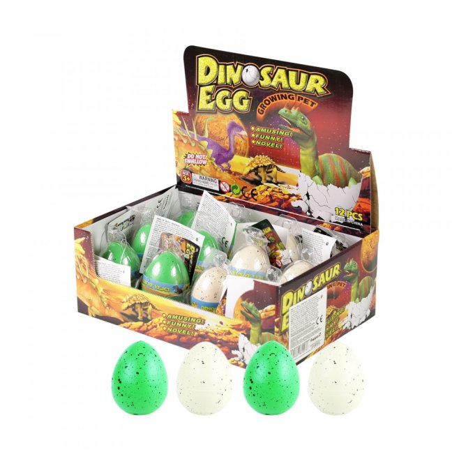 Rostoucí dinosaurus ve vejci