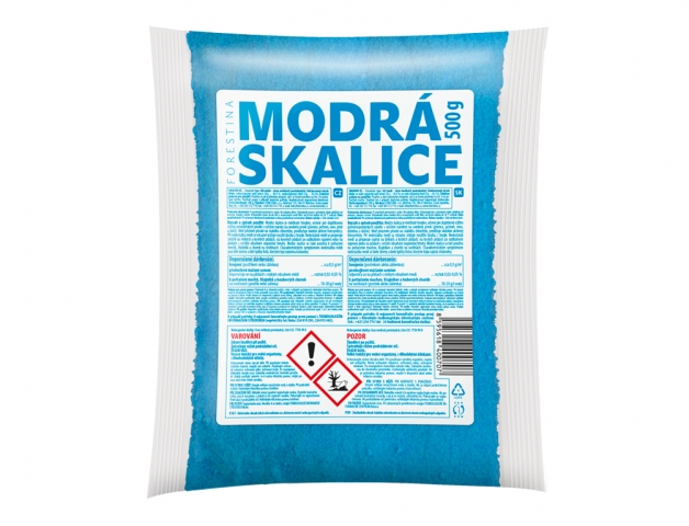 Skalice modrá CuSO4